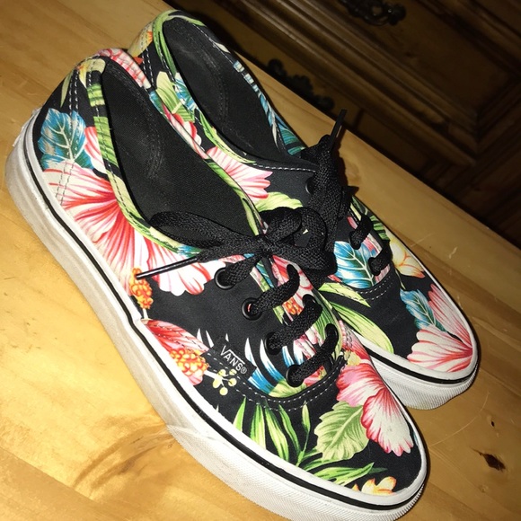 flower vans flower vans